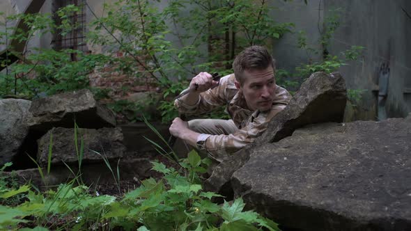 Special Forces Soldier on Secret Mission alt