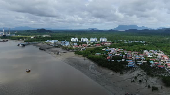 The Beaches at the most southern part of Borneo Island