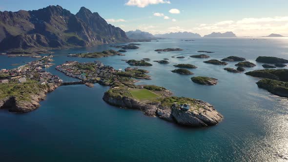 Henningsvaer Lofoten is an Archipelago in the County of Nordland, Norway