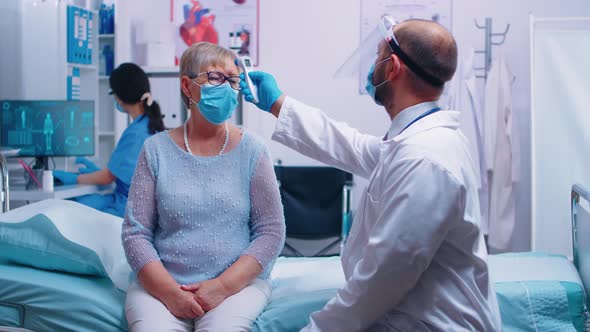 Nurse Noting the Information