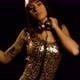 Female Dancer Posing Against Black Background - VideoHive Item for Sale