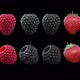 Strawberry And Raspberry Rotating In Full HD Set01 - VideoHive Item for Sale