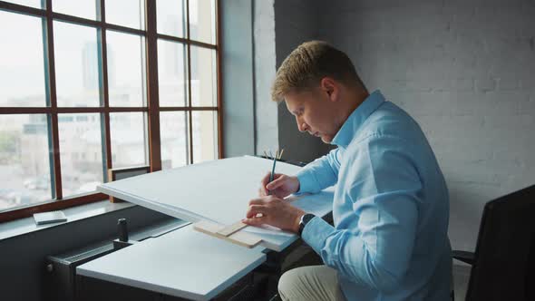 Professional at work in the office