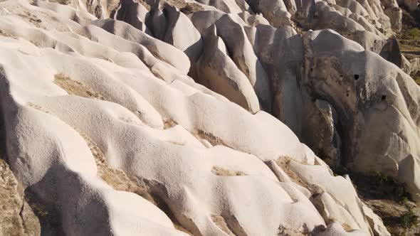 Cappadocia Landscape Aerial View. Turkey. Goreme National Park