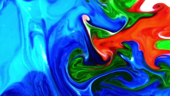 Psychedelic Sacral Paint Texture Background 