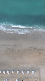 Beach at the Seaside Resort Town