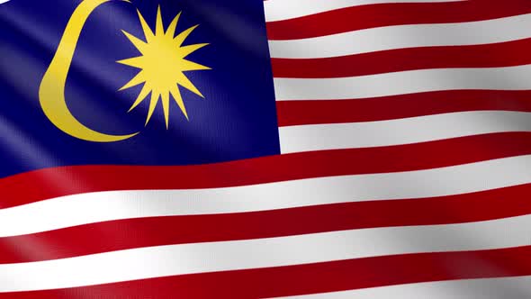 Flag of The Malaysia