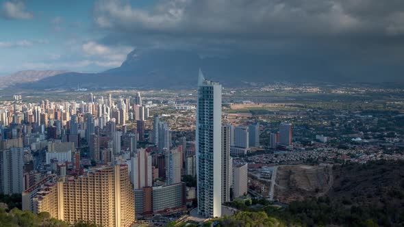 Benidorm spain holiday resort tourist beach coast vacation travel