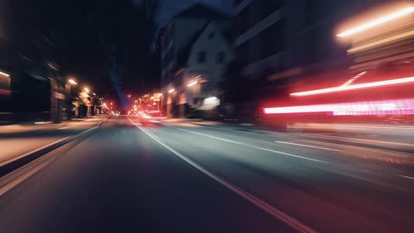 City Driving Timelapse