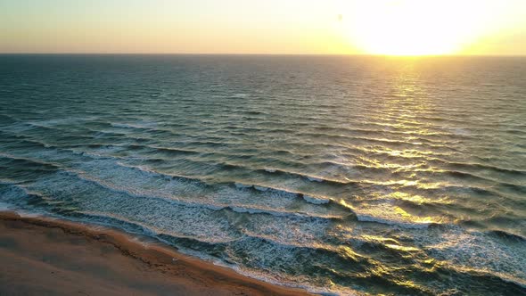 Beautiful Sea at Sunrise