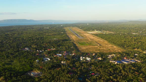 Panglao International Airport. Philippines.