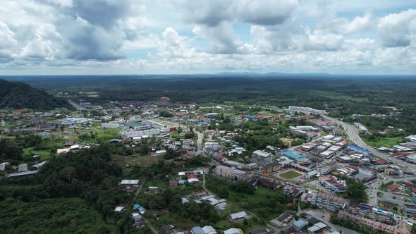 The Towns of Sarawak, Borneo, Malaysia