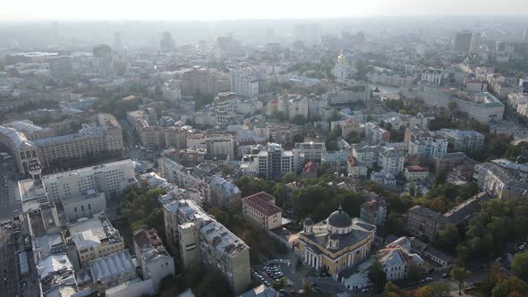 Kyiv - the Capital of Ukraine. Aerial View. Kiev