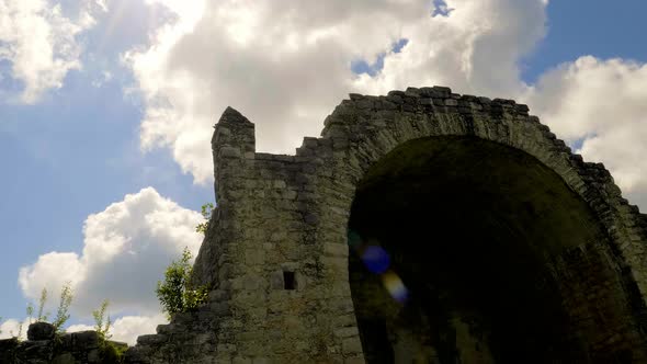 MAYAN RUINS DZIBILCHALTUN MERIDA YUCATAN MEXICO