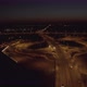 Flying above night road - VideoHive Item for Sale