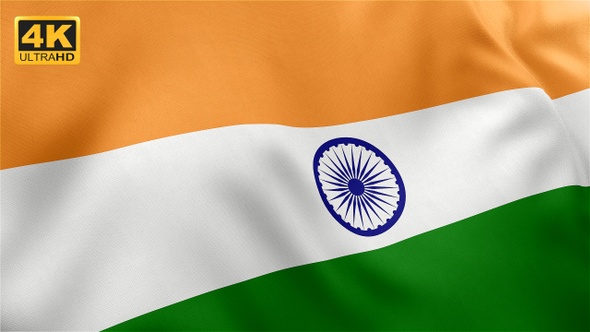 India Flag - 4K