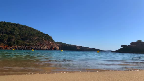 Cala Salada and Saladeta in Ibiza, Spain