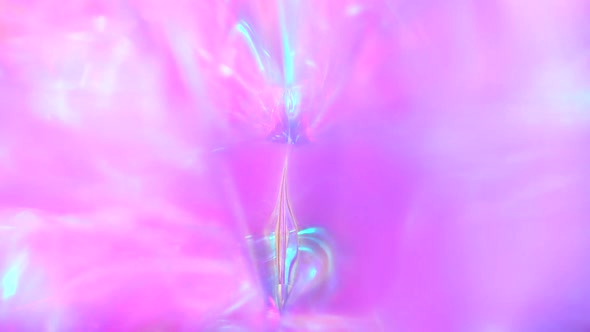 Pastel Candy Pink and Purple Very Peri Blurry Abstract Holographic Background for Christmas