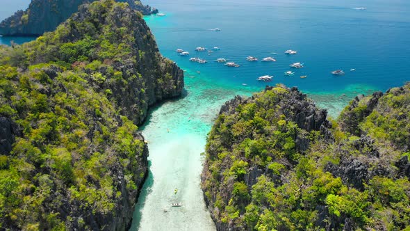 Big Lagoon El Nido Palawan Philippines