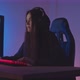 Streamer Girl Playing a Computer Game - VideoHive Item for Sale