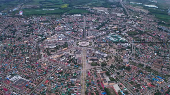 Cityscape of Turks Bagua City