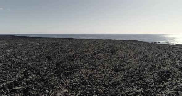 Lava Field in the Southeast Part of Iceland