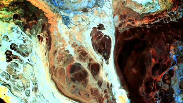 Abstract Ink Movement On Milk  alt