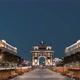 Triumphal Arch in Moscow at Night Summer Timelapse - VideoHive Item for Sale