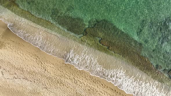 Sea Texture 4K Aerial View