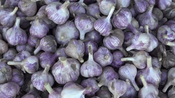 Garlic is essential in Middle Eastern and Arabic cooking, with its presence in many food items.