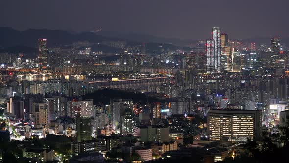 Seoul Night City