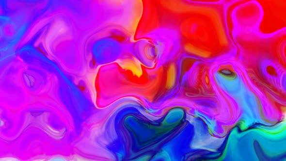 Abstract colorful trendy liquid wave marble background