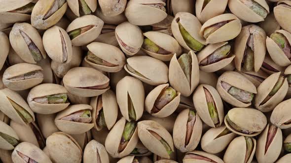 pistachios nuts close up. Pistachios nuts in the peel