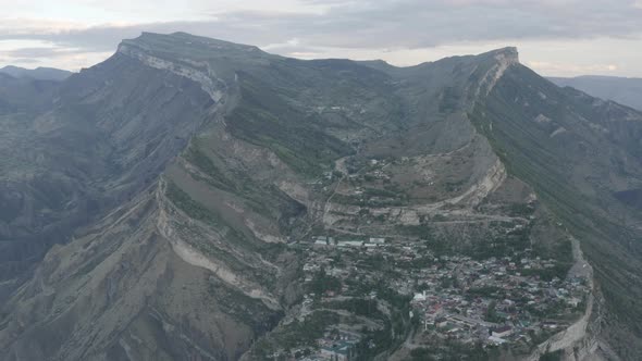 Gunib Village in Dagestan