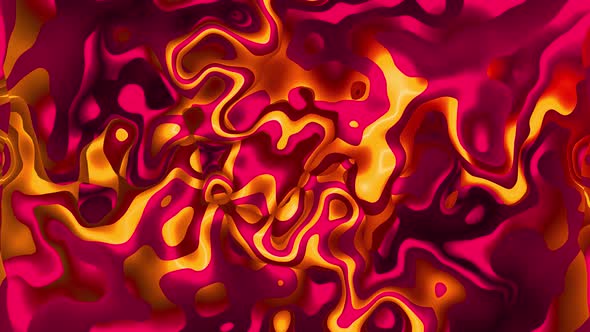Abstract Gradient Texture Motion And Liquid Background Red Colorful Animation