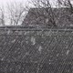 Copious snowfall over the city with the roofs - VideoHive Item for Sale