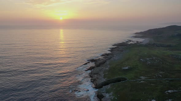 Amazing Time Lapse of Sunset at Crohy Head in County Donegal  Ireland