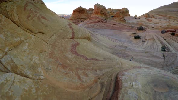 Hiking in Coyote Buttes North, The Wave