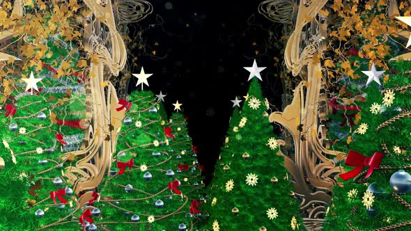 Christmas Art Nouveau 06 HD alt