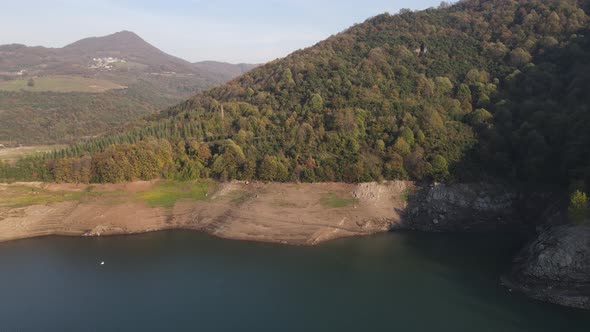 Forest View Over the Dam