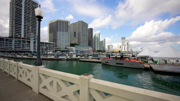 Sea Isle Marina Venetian Causeway Miami Motion Video