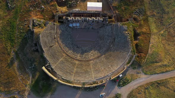 Ancient ruins of Hierapolis Pamukkale - Turkey