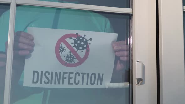 Indoor Disinfection During a Pandemic Coronavirus