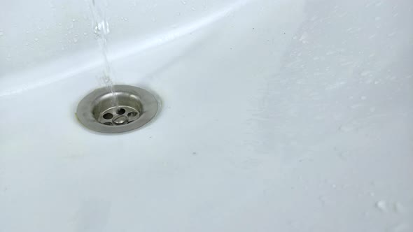 Water In The Washbasin