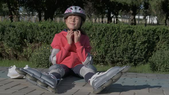 Safety roller sport. 