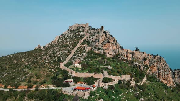 Castle at top of the mountain