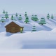 Cabin Snow Day Hd  - VideoHive Item for Sale