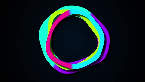 Wiggle Colorful Circles