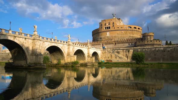 Castel Sant Angelo in Rome , Italy