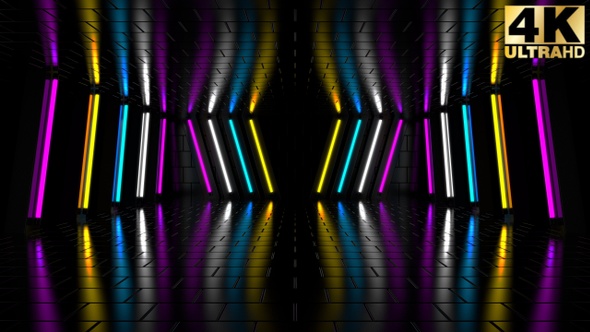 Stage Neon Lights Vj Loops 6 Pack alt